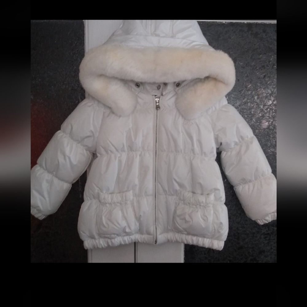 18-24 months Dolce & Gabbana White Puffer Coat